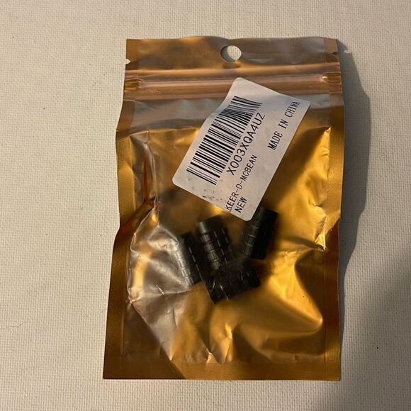 Corvette Valve Stem Caps in Black with Logo NWT - Picture 4 of 4